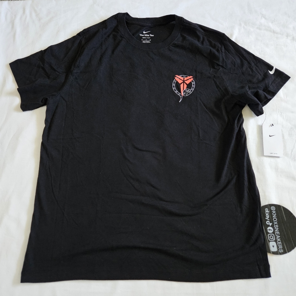 Nike Dri-FIT Kobe Bryant Black Mamba Shirt HV5150-010 Men's Size XLarge